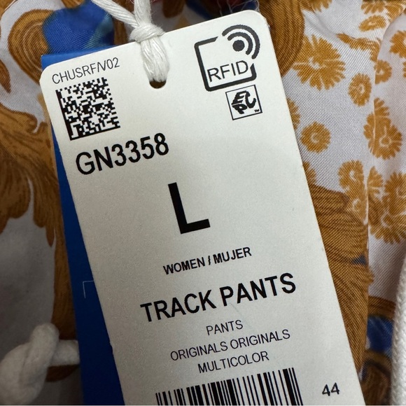 Her Studio London Adidas Floral Womens Track Pants Size Large - Picture 7 of 10